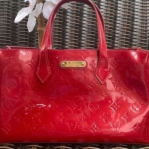 Louis Vuitton Monogram Wilshire Vernis Handbag